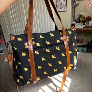 ModCloth Bee Print Tote Bag